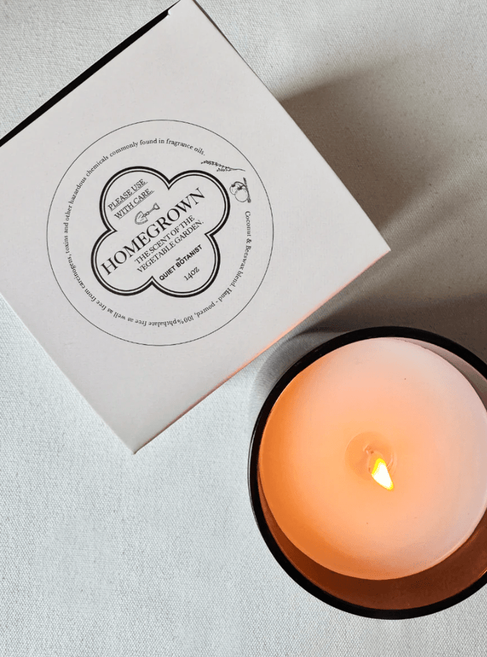 Home Grown Candle - The Quiet Botanist - Living with Ivey