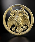 The Virat Gandaberunda Silver Brooch
