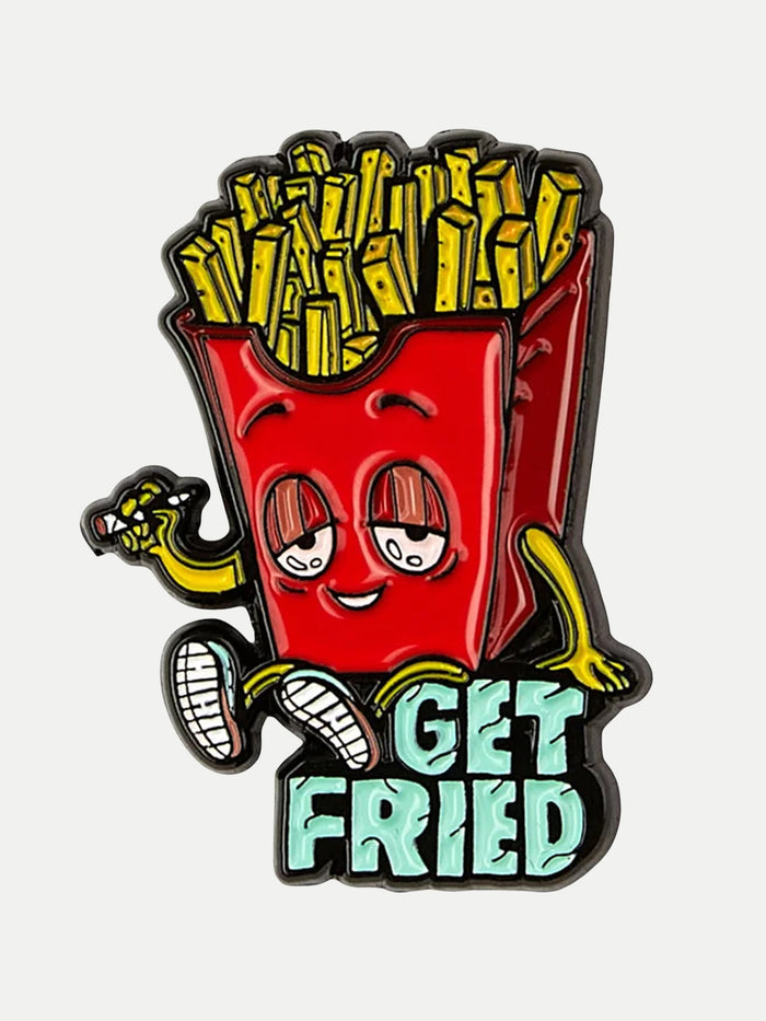 Threadheads Enamel Pin | Getting Fried-Image 1