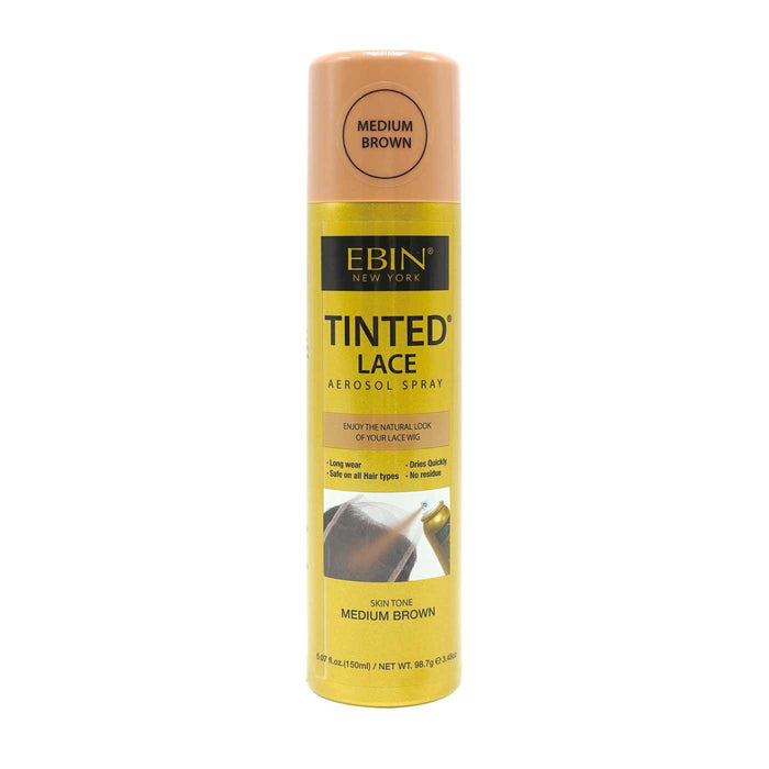 Tinted Lace Aerosol Spray 5.07oz/150ml: Medium Brown