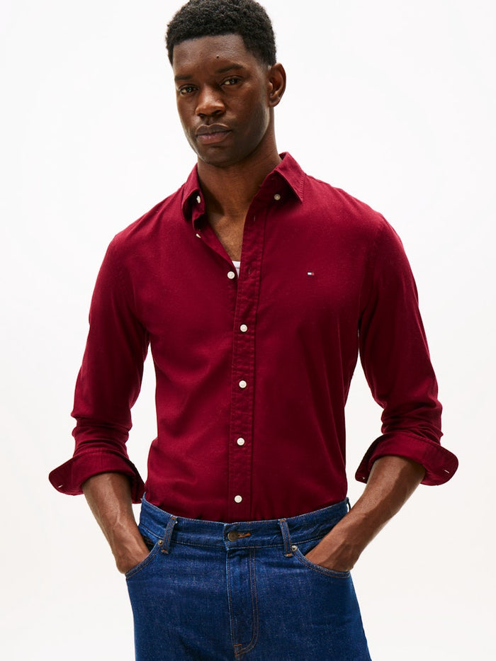 Tommy Hilfiger Flex Flannel Solid Shirt