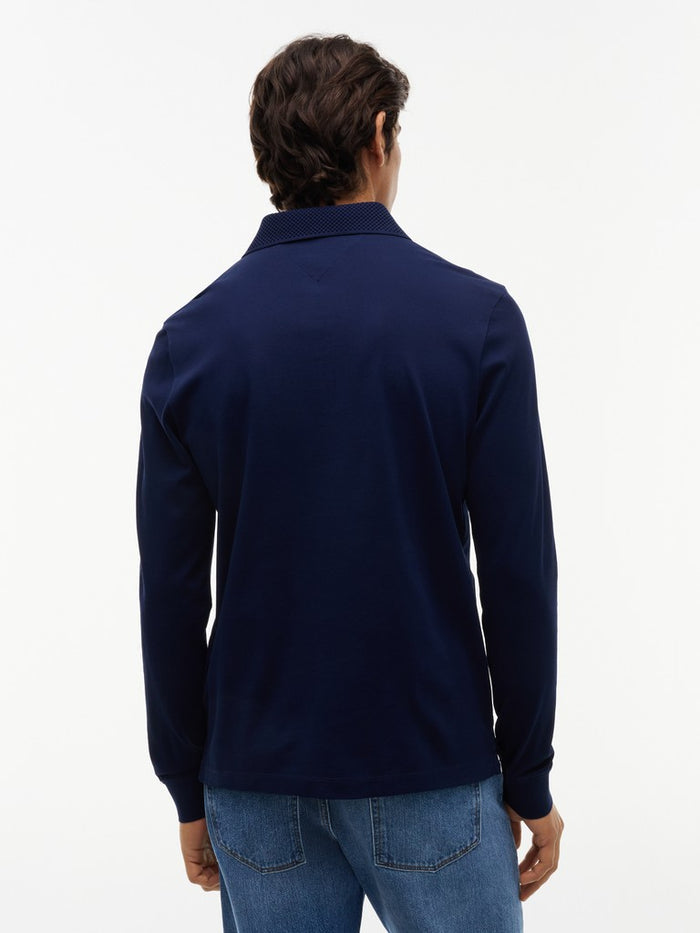 Tommy Hilfiger Pique Collar LS Polo