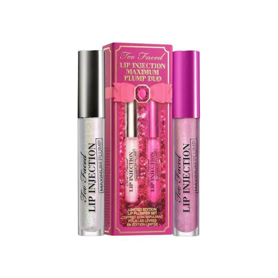 Too Faced Lip Injection Maximum Plump Lip Gloss Duo