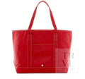 TRVL Design Maxi Tote - Coated Canvas Large Red