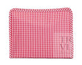 TRVL Design Roadie Small Zip Pouch - Gingham Red