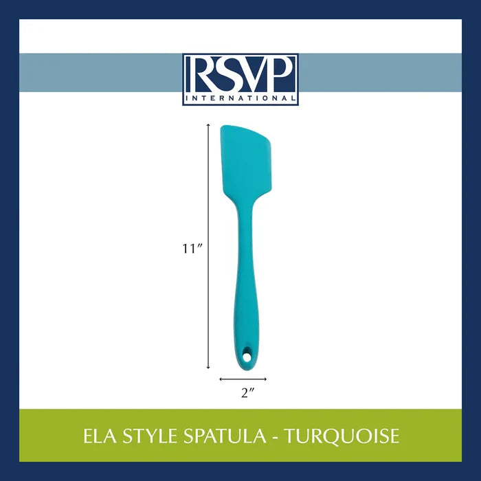 Turquoise Silicone Spatula