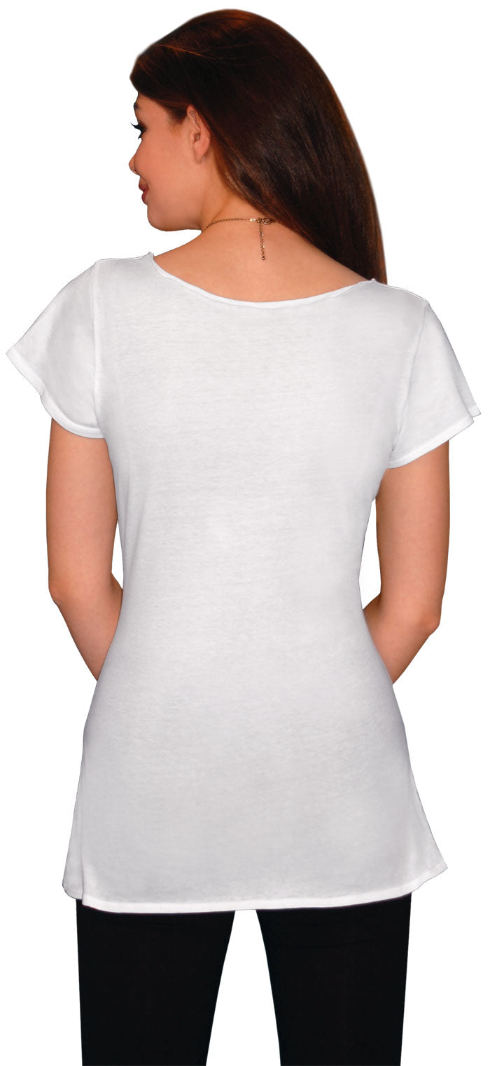 Twisted Front Tee