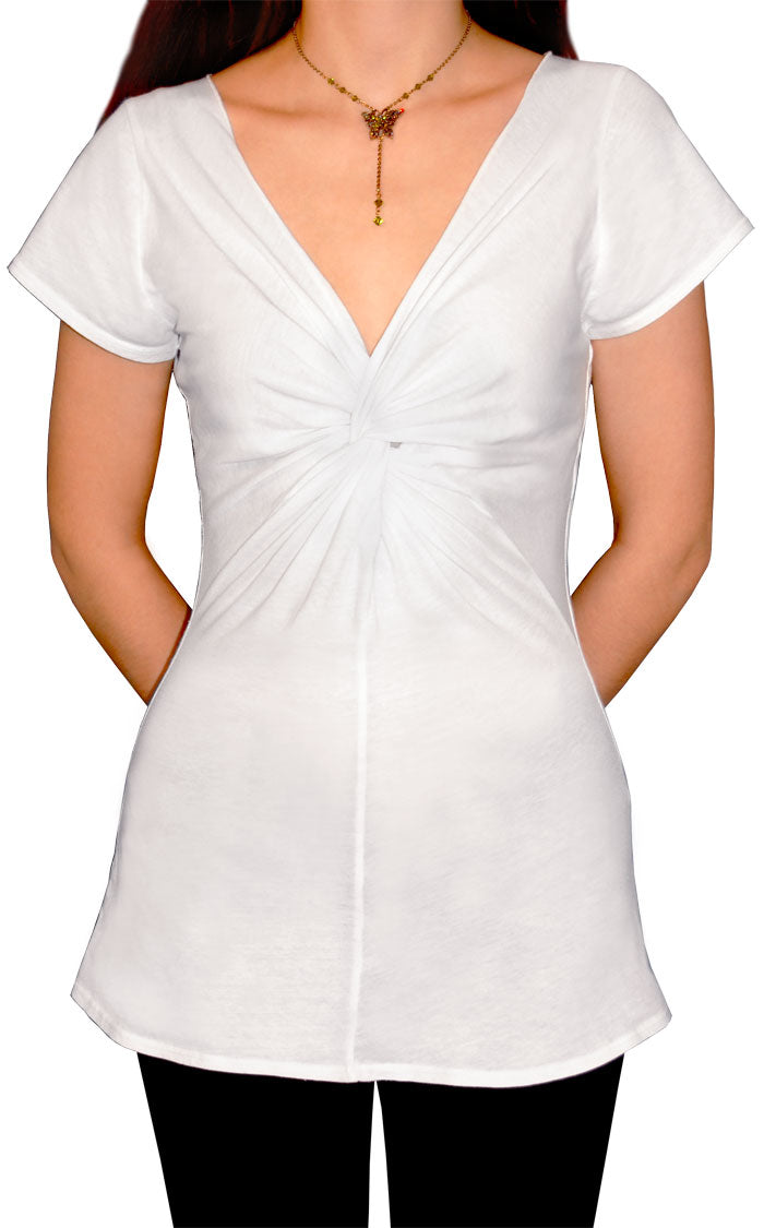 Twisted Front Tee