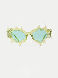 Unisex Slime Festival Sunglasses | Green-Image 1