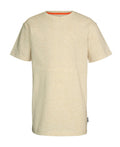 Univibe Big Boys Vaughn Nep Jersey Crew T-shirt - Khaki