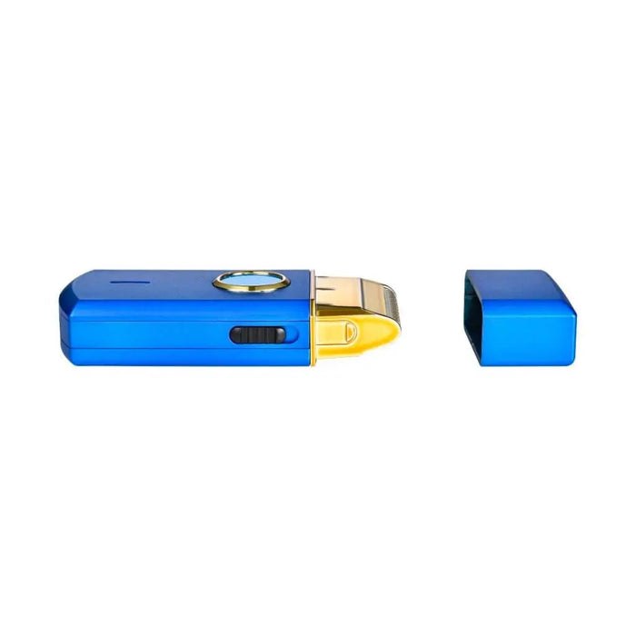 UNO Mini Single-Foil Shaver – Blue | 9 000 RPM, 120-Min Cordless - BUYBARBER.COM