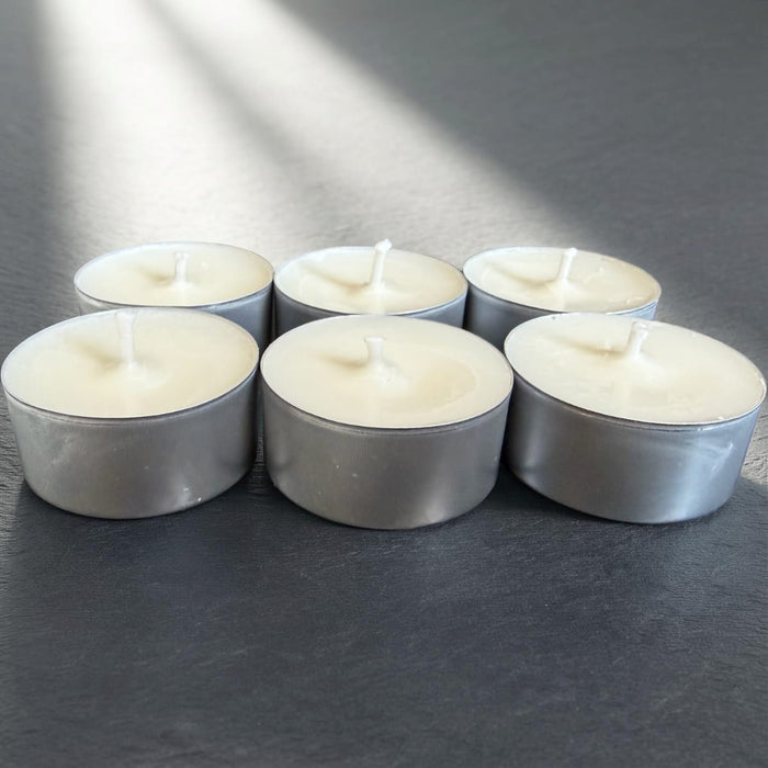 Unscented Natural Wax Candles