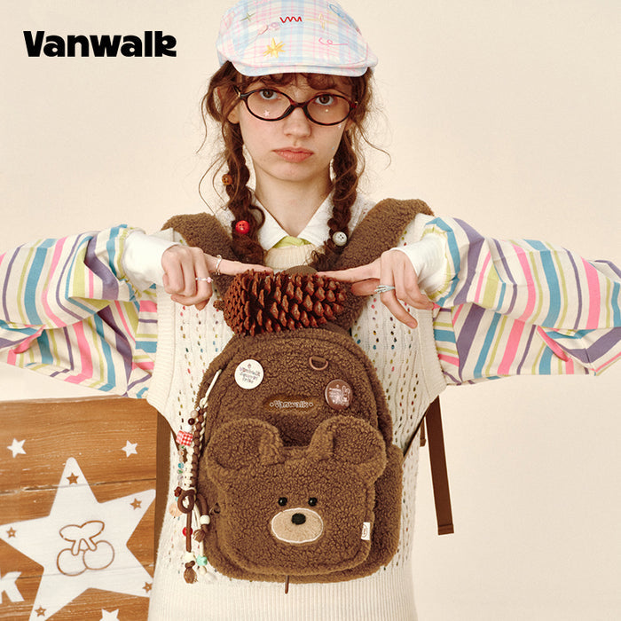 VANWALK Original Design Pinecone Tribe Series Backpack v2976