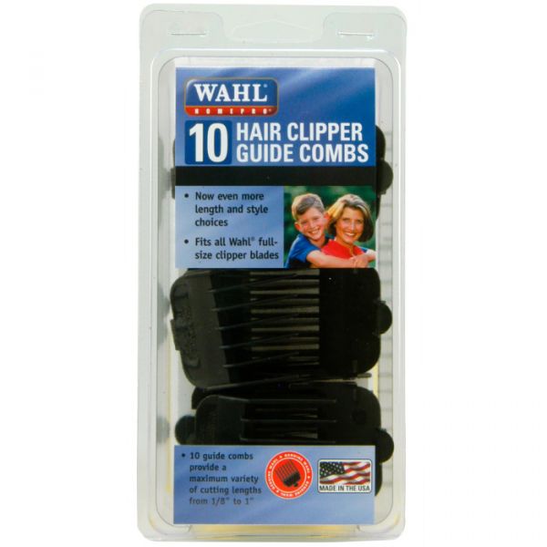 Wahl Professional  Attachment Guide Comb 10-Pack Set - Palms Fashion Inc.