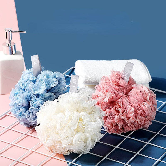 mesh bath sponges