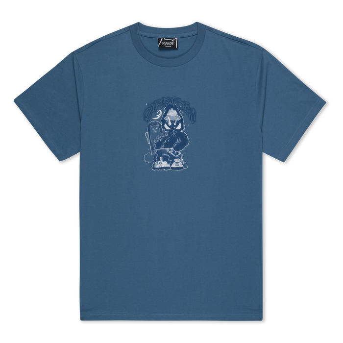 RIPNDIP What? Tee (Blue)
