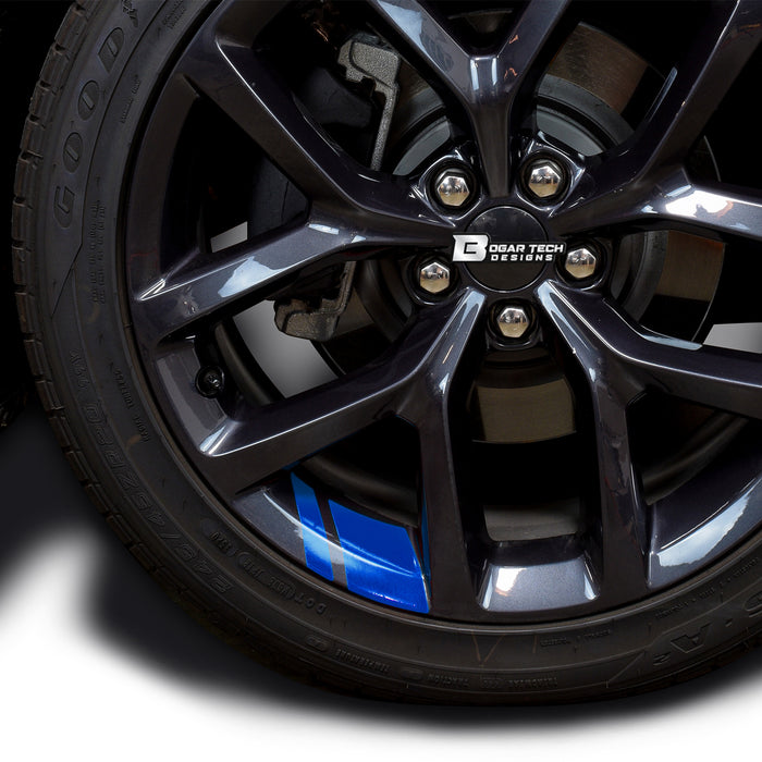Wheel Rim Decal Stickers Stripes for 18" - 20" Wheels - Bogar Tech Designs