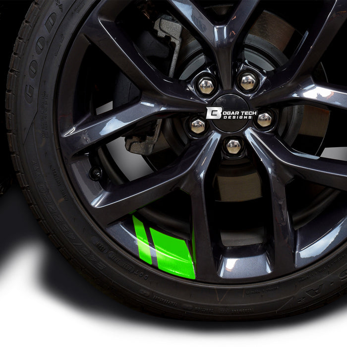 Wheel Rim Decal Stickers Stripes for 18" - 20" Wheels - Bogar Tech Designs