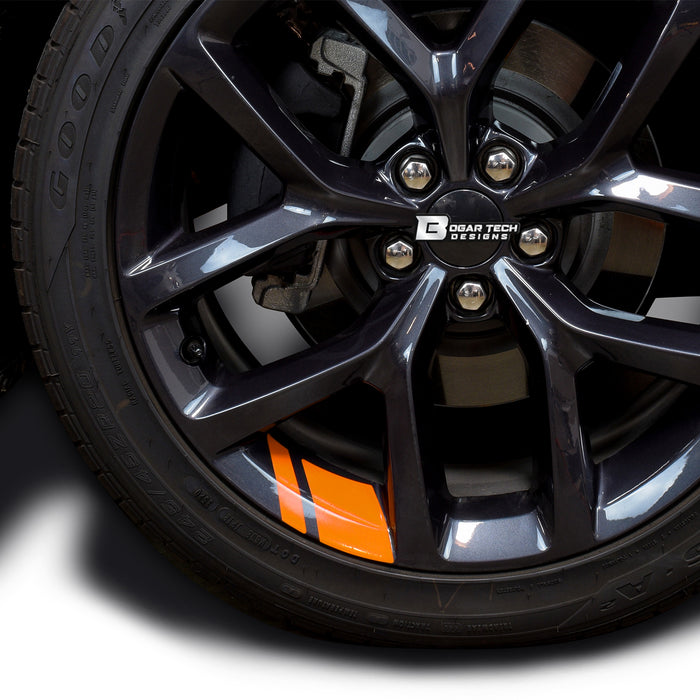 Wheel Rim Decal Stickers Stripes for 18" - 20" Wheels - Bogar Tech Designs