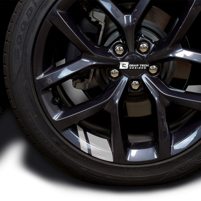 Wheel Rim Decal Stickers Stripes for 18" - 20" Wheels - Bogar Tech Designs