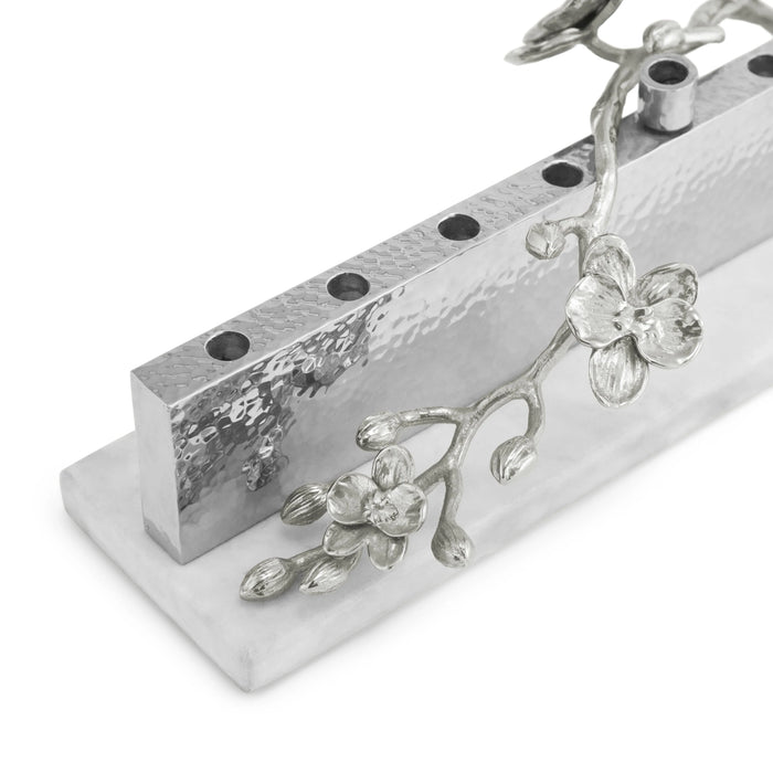 Michael Aram White Orchid Menorah