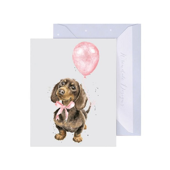 WRENDALE Enclosure Card - Sausage Dachshund
