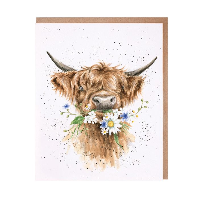 WRENDALE Greeting Card  Daisy Coo