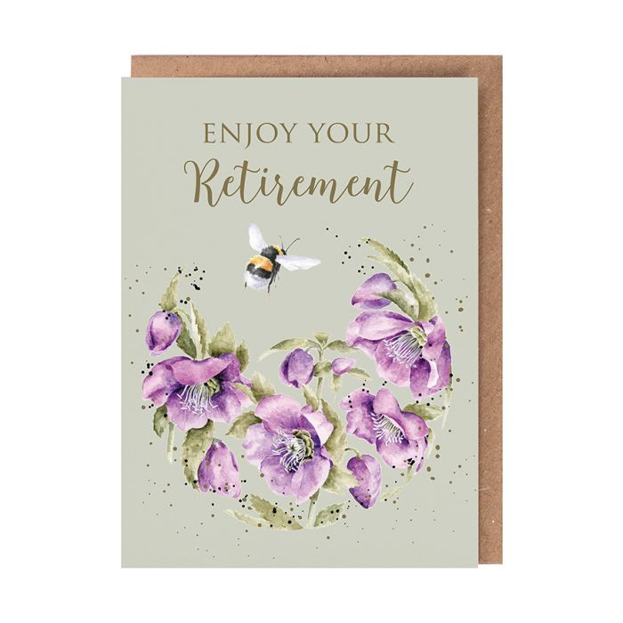 WRENDALE Greeting Card  Happy Bee-re ...