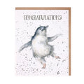 WRENDALE Greeting Card  Hoooooray!