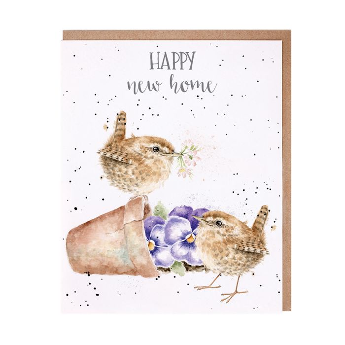 WRENDALE Greeting Card  New Digs