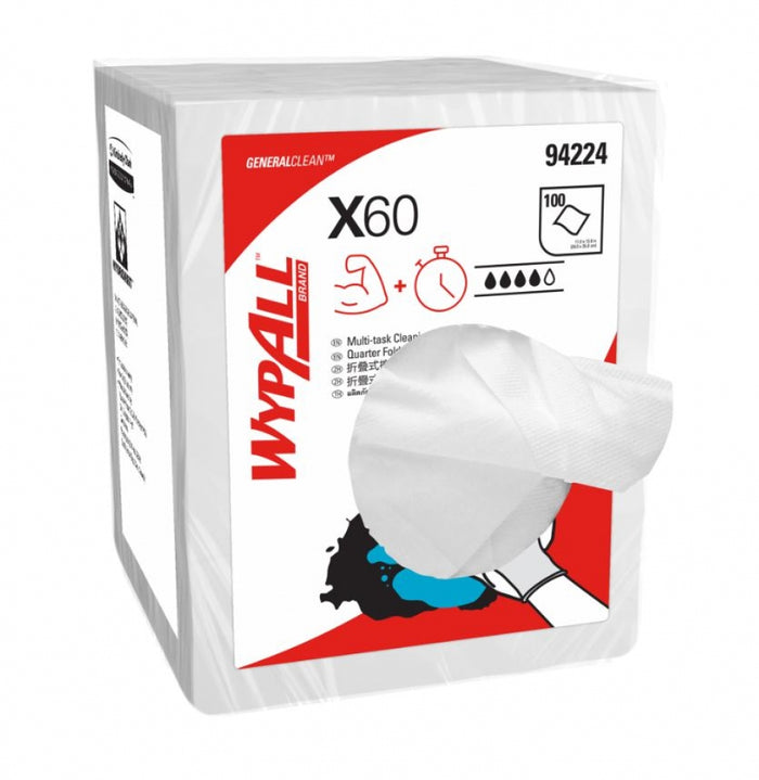 Wypall GeneralClean X60 Single Sheet Wipers