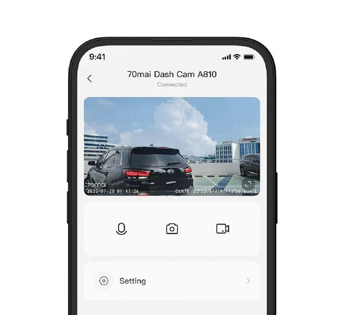 Xiaomi 70mai Dash Cam 4K A810