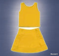 Yellow 2pc Skirt Set