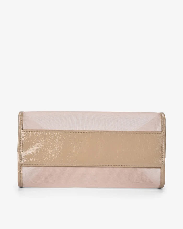 ZANZIBAR BAG in Camel Mesh by Elms and King
