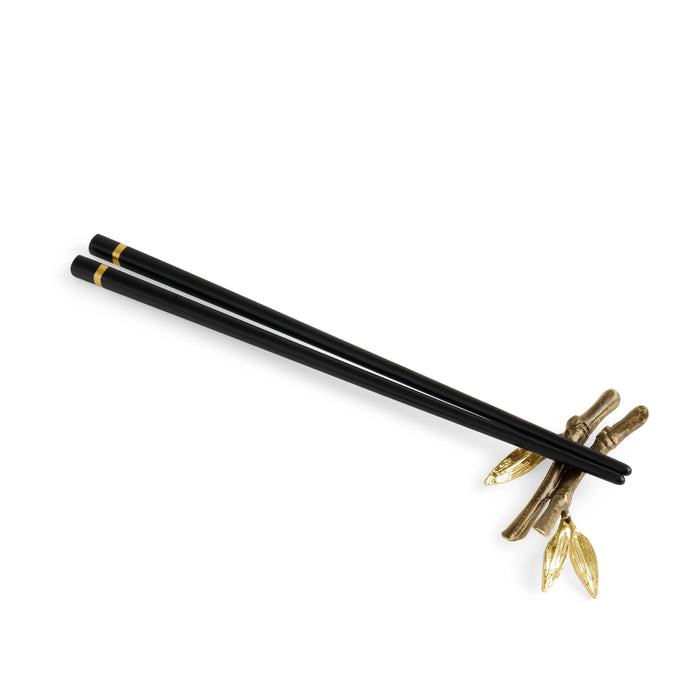 Michael Aram Zen Garden Chopsticks & Stand Set