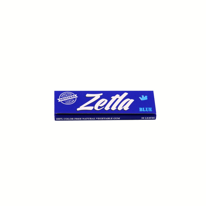 Zetla Rolling Paper Blue Small (50 Packs) - Zetla